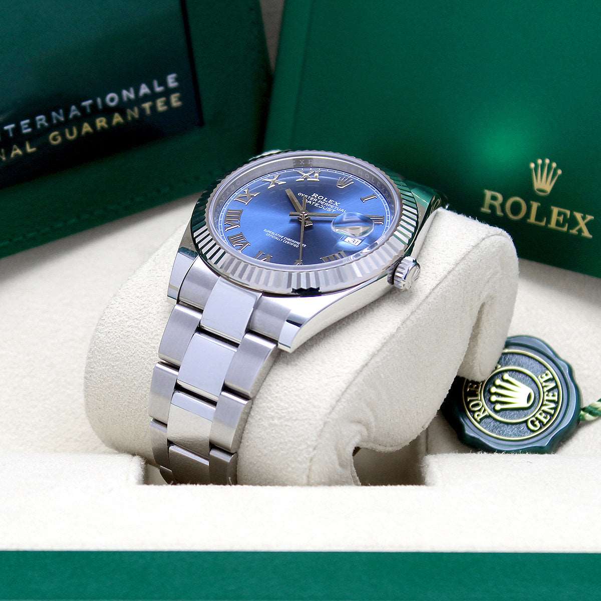 Datejust 41 126334 (Azzurro Blue Dial) Chronofinder Ltd