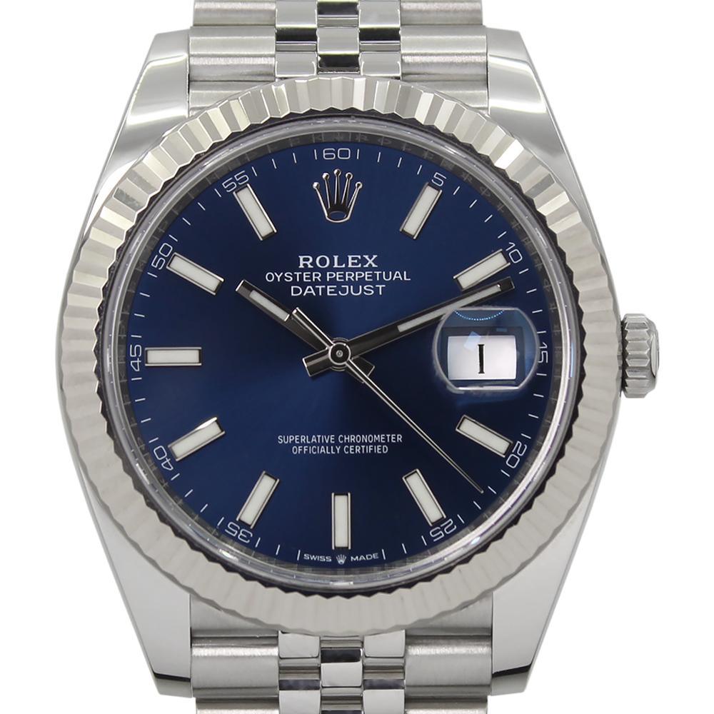 Datejust 41 126334 (Jubilee Bracelet-Navy Dial)