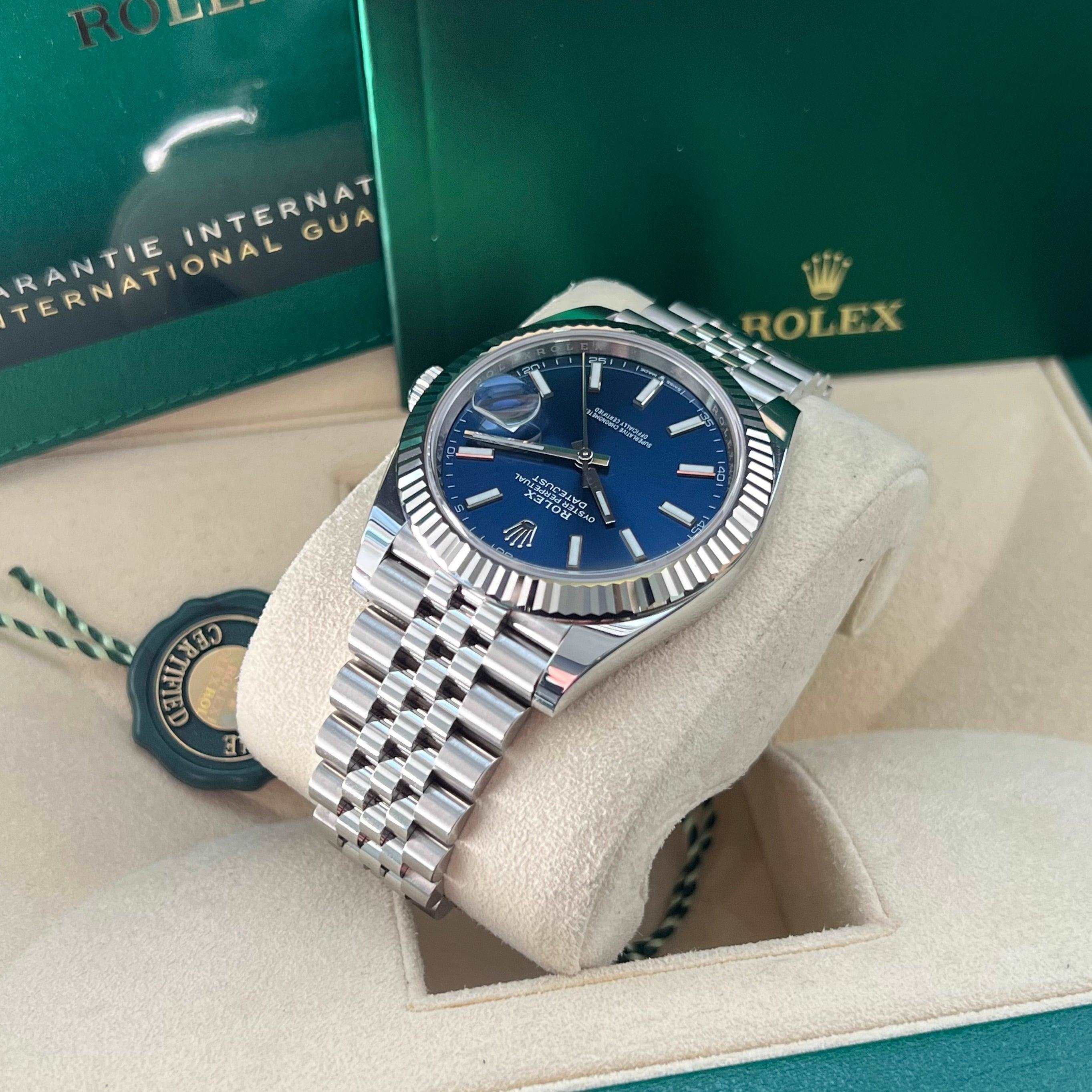 Rolex Datejust 41 126334 Jubilee Bracelet Blue Dial Chronofinder Chronofinder Ltd