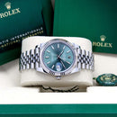 Datejust 41 126334 (Mint Green Baton Dial-Jubilee) Chronofinder Ltd