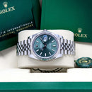 Datejust 41 126334 (Mint Green Baton Dial-Jubilee) Chronofinder Ltd