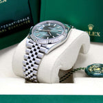 Load image into Gallery viewer, Datejust 41 126334 (Mint Green Baton Dial-Jubilee) Chronofinder Ltd
