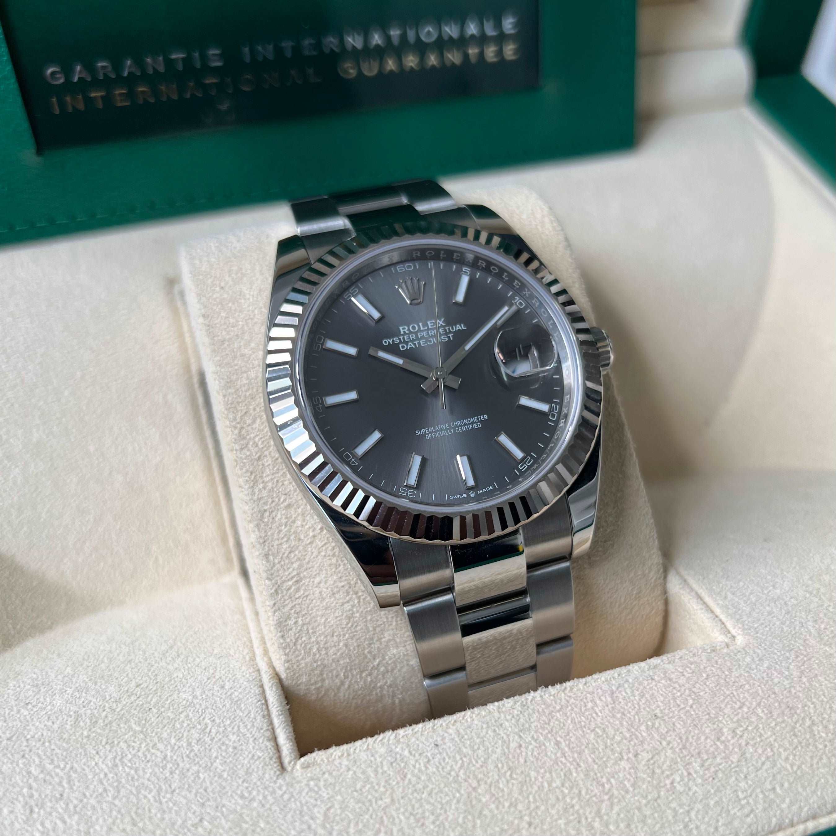 Datejust 41 126334 (Rhodium Dial) Chronofinder Ltd