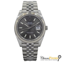 Datejust 41 126334 (Rhodium Dial-Jubilee Bracelet) Chronofinder Ltd