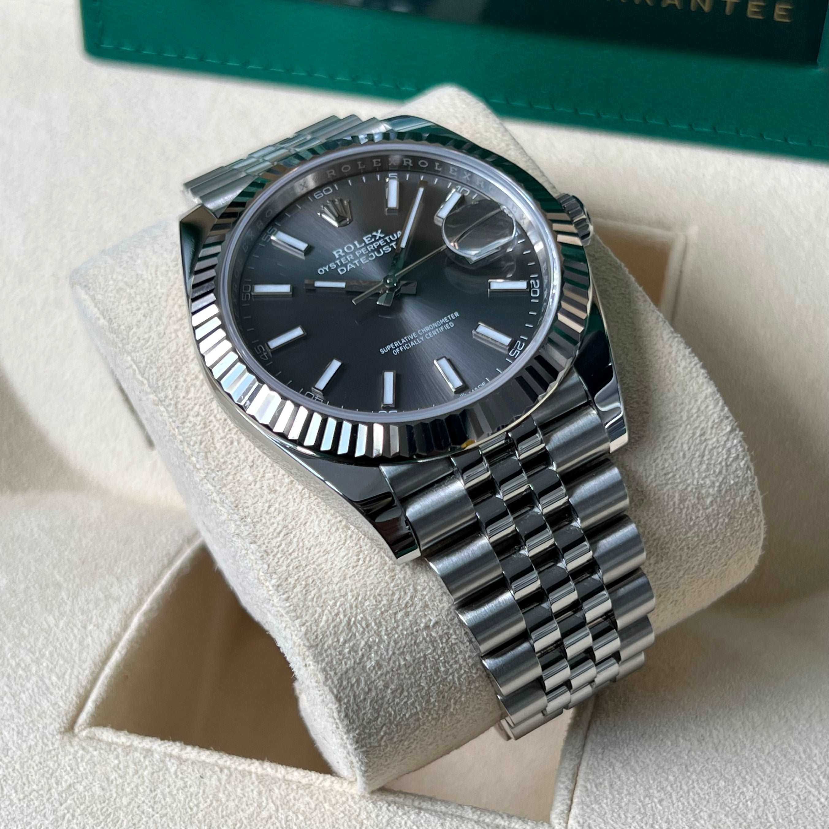 Datejust rhodium jubilee hotsell