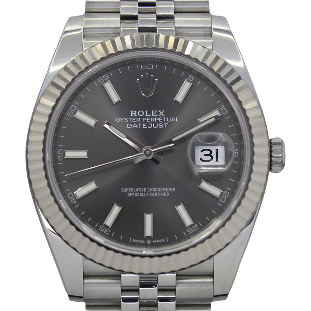 Datejust 41 126334 (Rhodium Dial-Jubilee Bracelet) Chronofinder Ltd