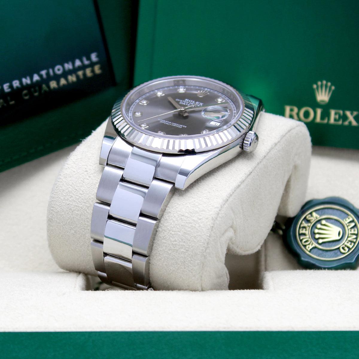 Rolex Datejust 41 126334 Rhodium Diamond Dial Chronofinder Chronofinder Ltd