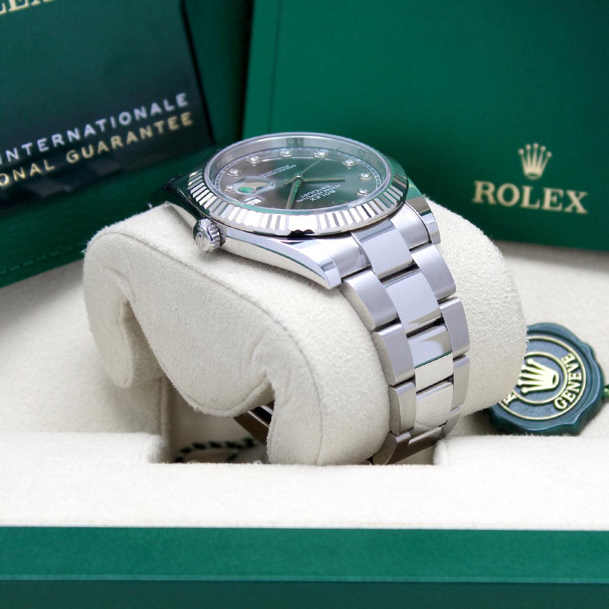 Datejust 41 126334 (Rhodium Diamond Dial) Chronofinder Ltd