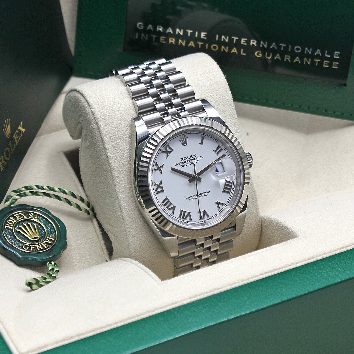 Datejust 41 126334 (White Roman Numeral Dial) Chronofinder Ltd