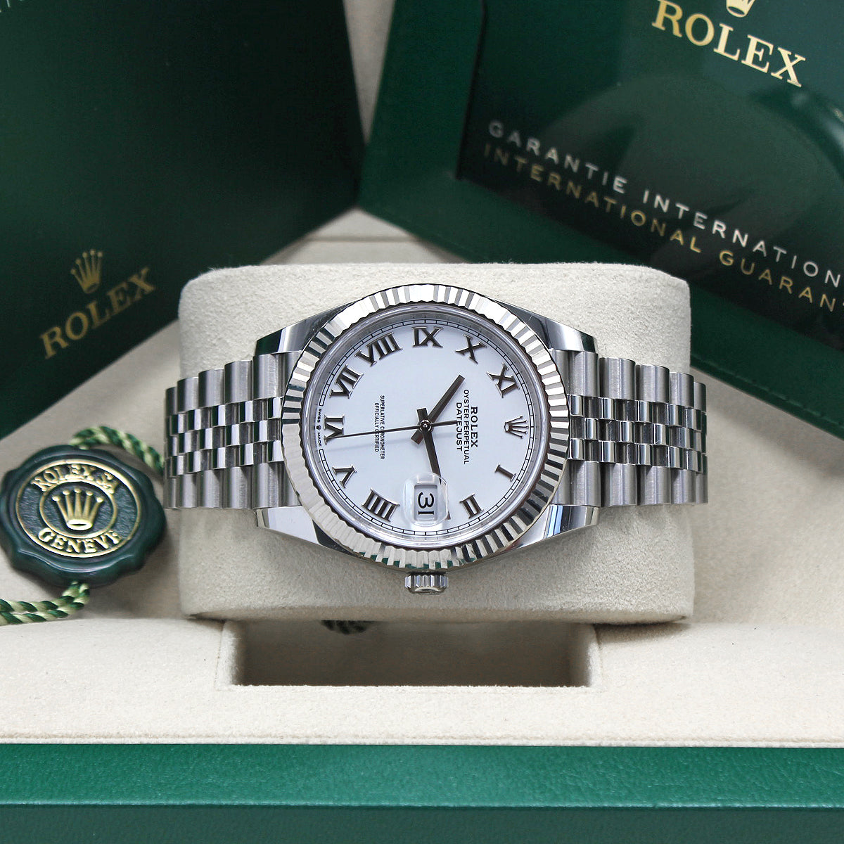 Rolex Datejust 41 126334 Jubilee Bracelet White Roman Numeral Dial Chronofinder Chronofinder Ltd