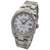 Datejust 41 126334 (White Roman Numeral Dial-Oyster Bracelet) Chronofinder Ltd