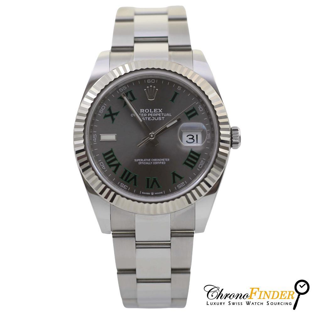 Datejust 41 126334 (Wimbledon Dial) Chronofinder Ltd