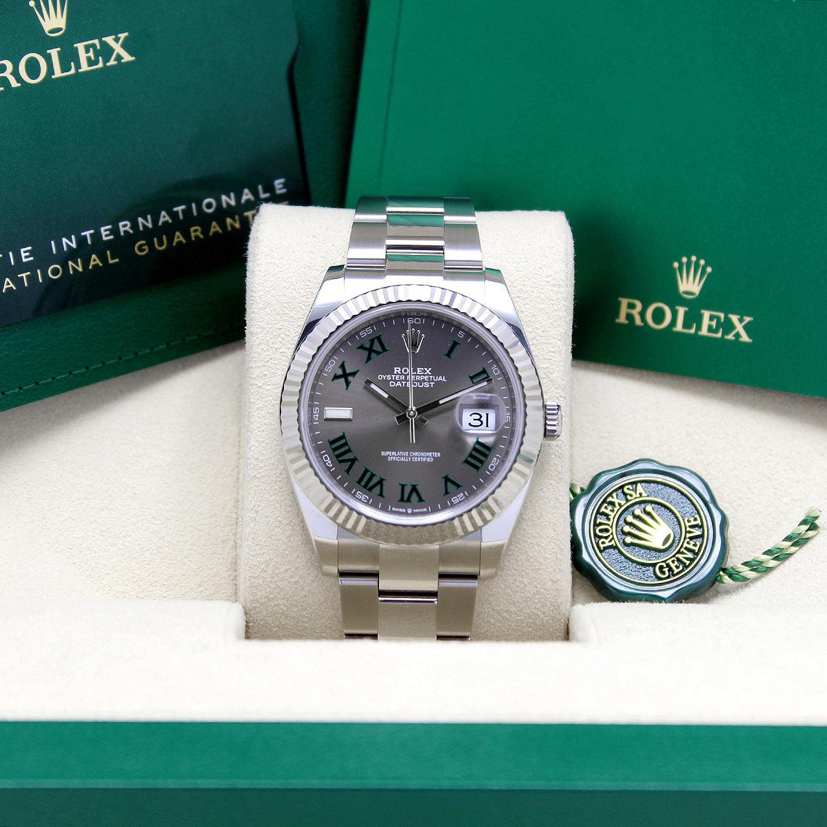 Datejust 41 126334 (Wimbledon Dial) Chronofinder Ltd