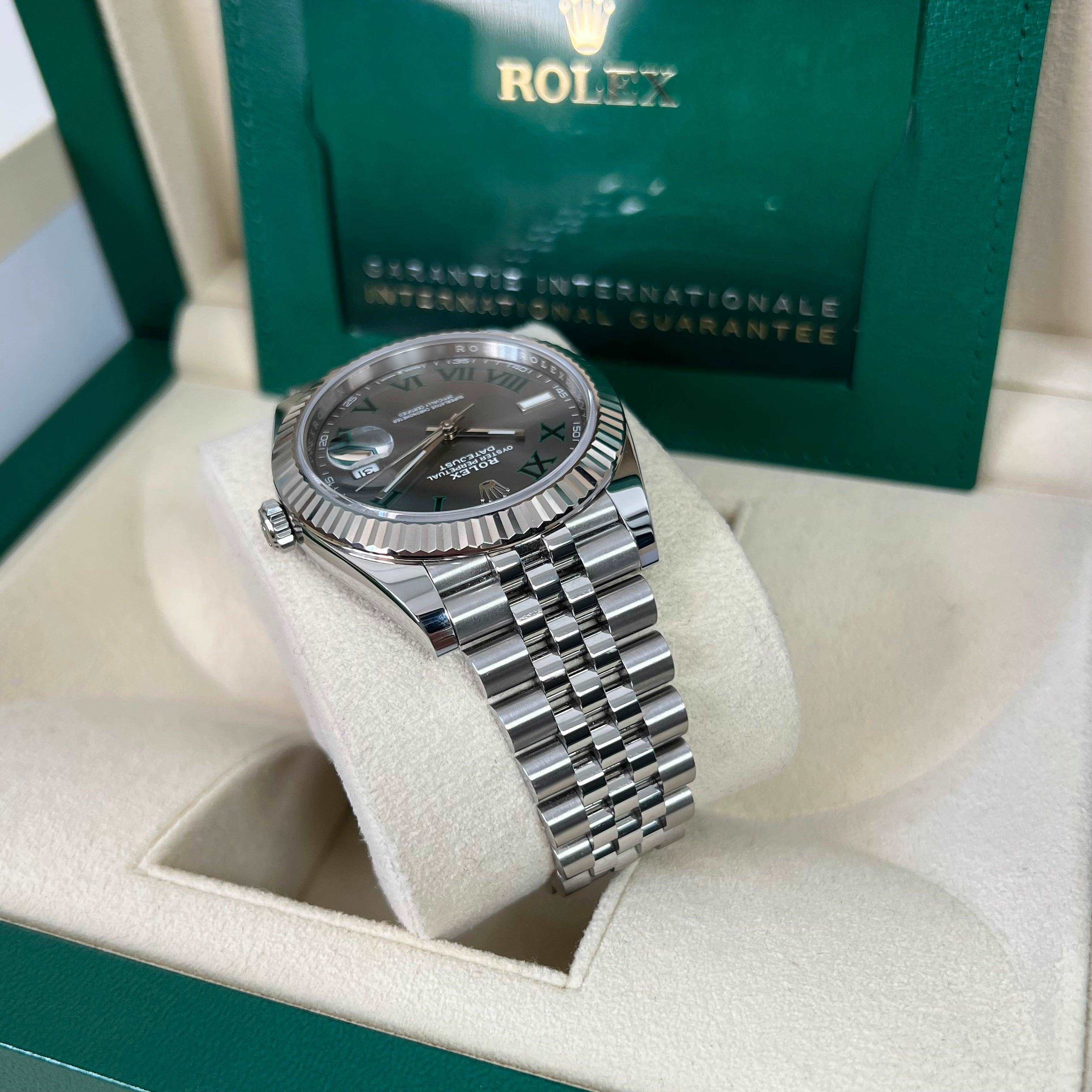 Datejust 41 126334 (Wimbledon Dial-Jubilee Bracelet) Chronofinder Ltd