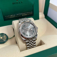 Datejust 41 126334 (Wimbledon Dial-Jubilee Bracelet) Chronofinder Ltd