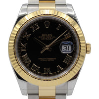 Datejust II 116333 (Black Roman Numeral Dial) Chronofinder Ltd