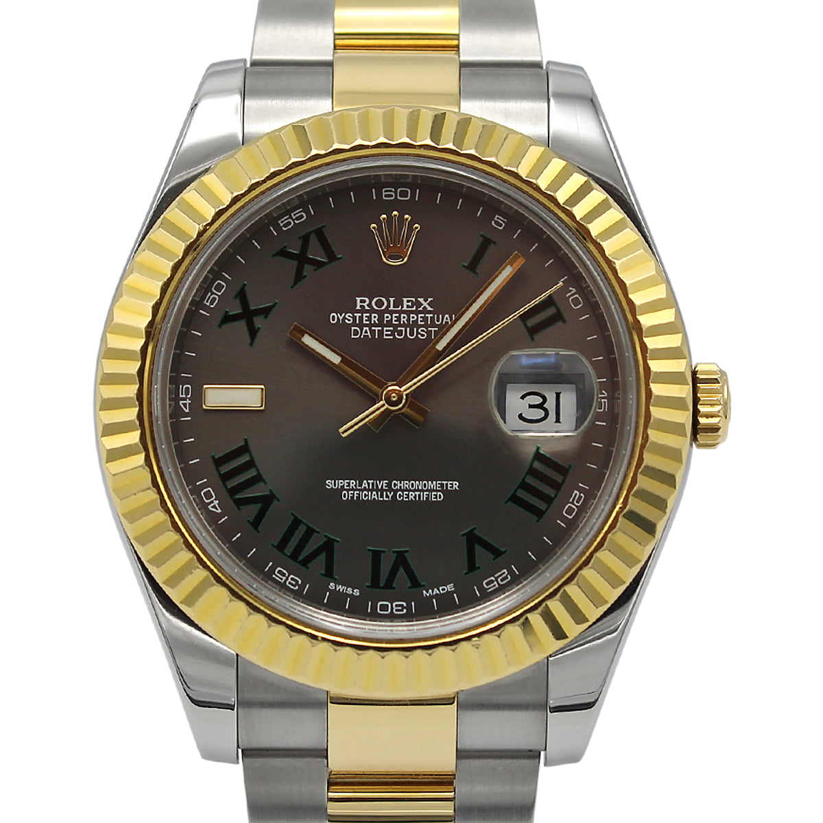 Datejust II 116333 (Wimbledon Dial) Chronofinder Ltd