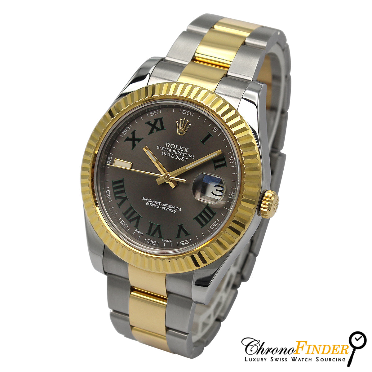 Datejust II 116333 (Wimbledon Dial) Chronofinder Ltd