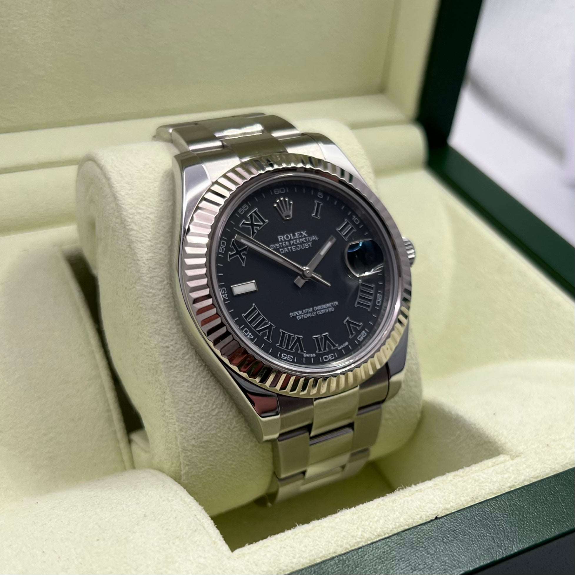 Datejust 2 roman numeral best sale