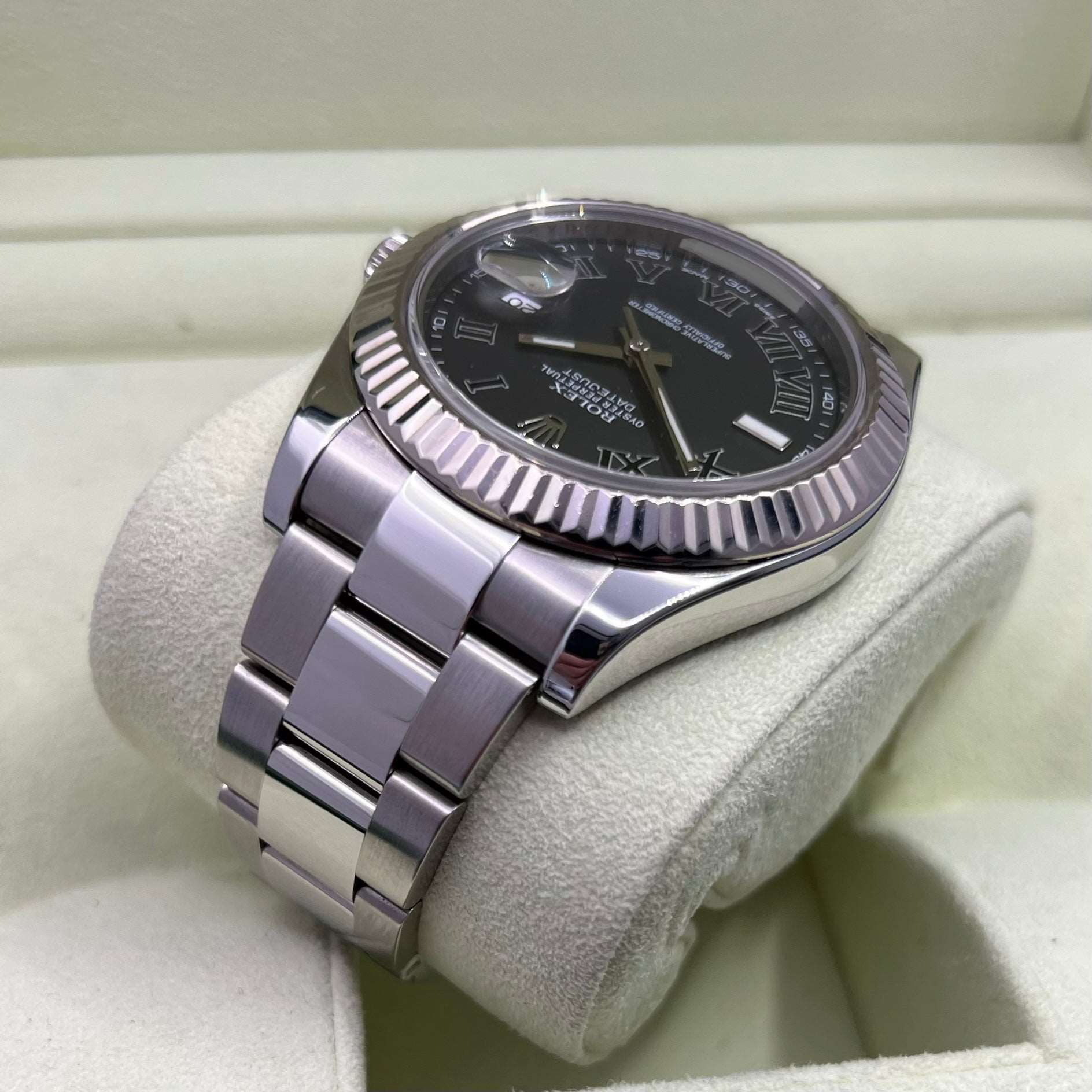 Datejust II 116334 (Charcoal Roman Numeral Dial) Chronofinder Ltd