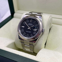 Datejust II 116334 (Charcoal Roman Numeral Dial) Chronofinder Ltd