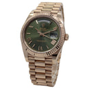 Rolex Day-Date 40 228235 Anniversary Olive Dial luxury watch