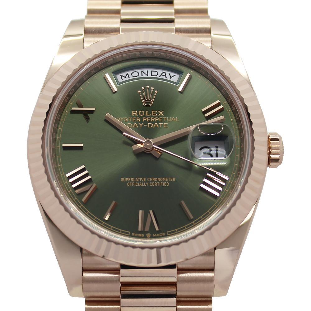 Day-Date 40 228235 (Anniversary Olive Dial)