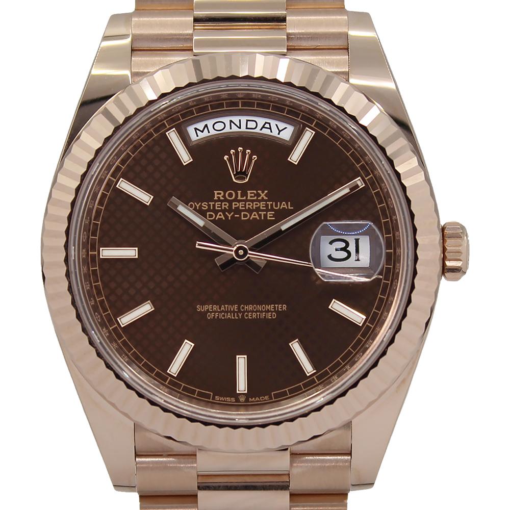 Day-Date 40 228235 (Chocolate Motif Dial)