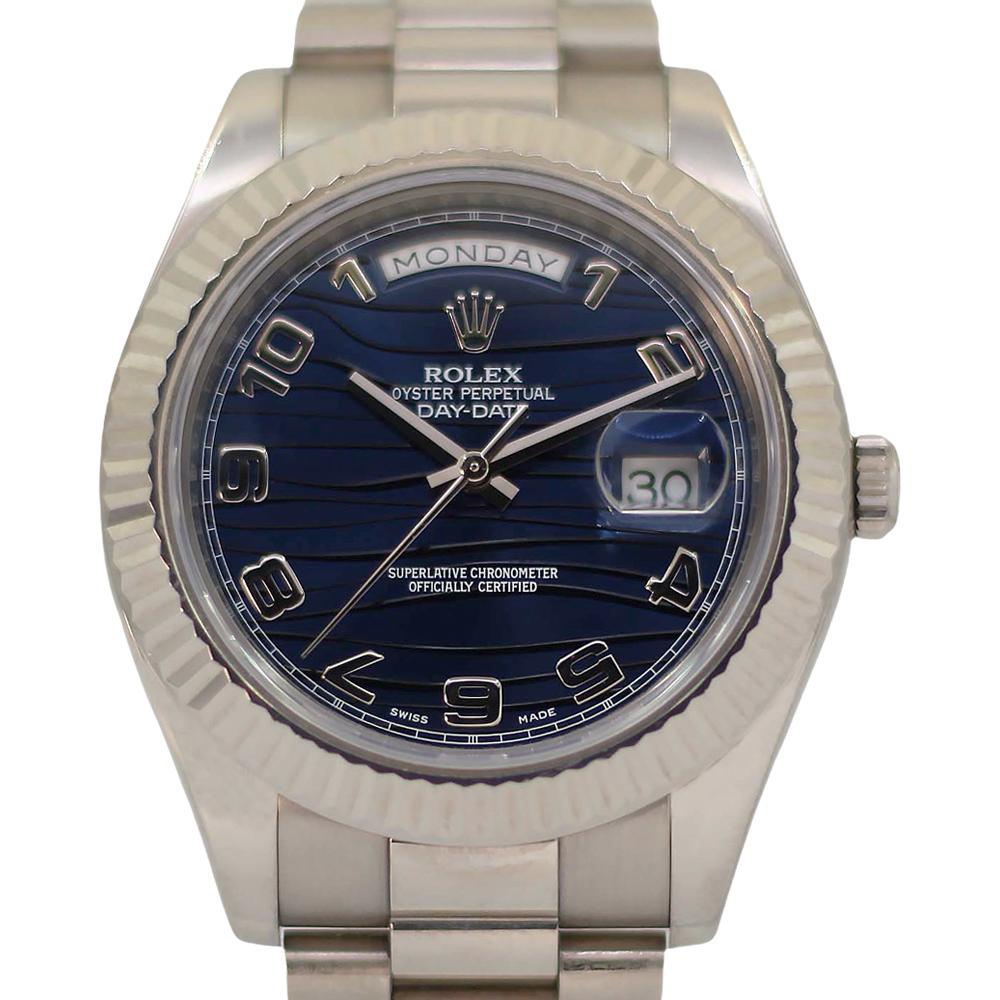 Day-Date II 218239 (Blue Wave Dial)