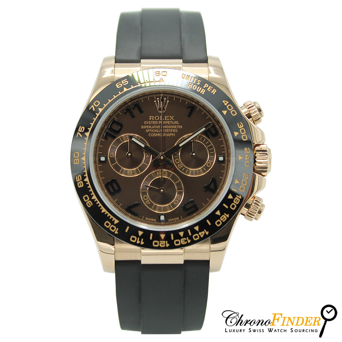 Cosmograph Daytona Oysterflex 116515LN (Chocolate Arabic Dial)