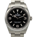 Rolex Explorer 36mm 124270 with Black Dial and Stainless Steel Bracelet