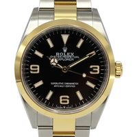 Rolex Explorer 36mm 124273 with Black Dial and Steel Bracelet