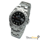 Rolex Explorer II 16570 with Black Dial and Stainless Steel Bracelet