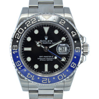 Rolex GMT-Master II 116710BLNR Black and Blue 'Batman' Bezel Watch