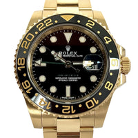 Rolex GMT-Master II 116718LN Black and Gold luxury watch