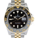 Rolex GMT-Master II 126713GRNR with a distinctive design, gold and black bezel