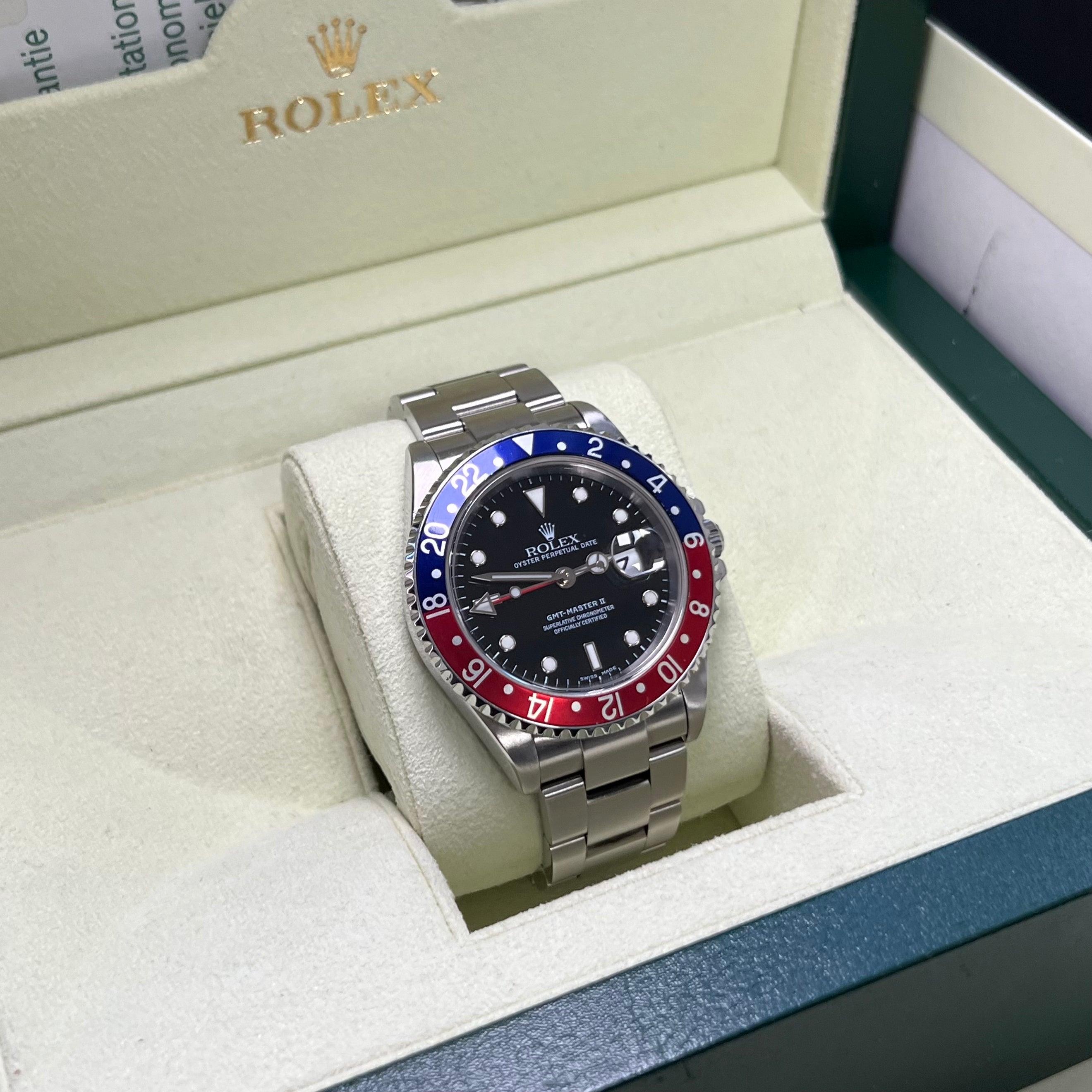 GMT-Master II 16710 (Blue-Red Bezel) Chronofinder Ltd