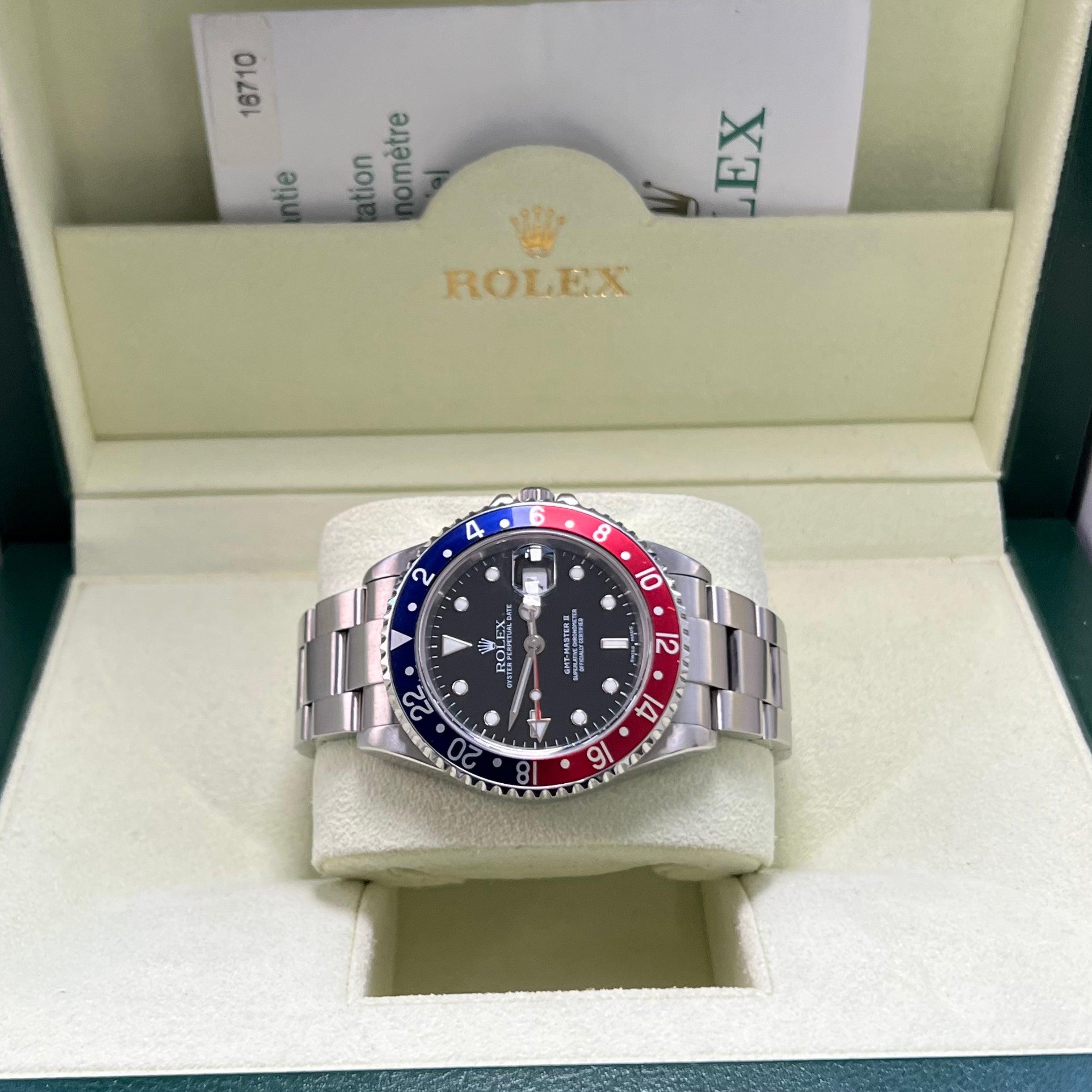 GMT-Master II 16710 (Blue-Red Bezel) Chronofinder Ltd