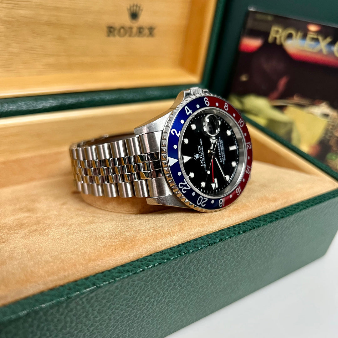 GMT-Master II 16710 (Blue-Red Bezel-Jubilee Bracelet) Chronofinder Ltd