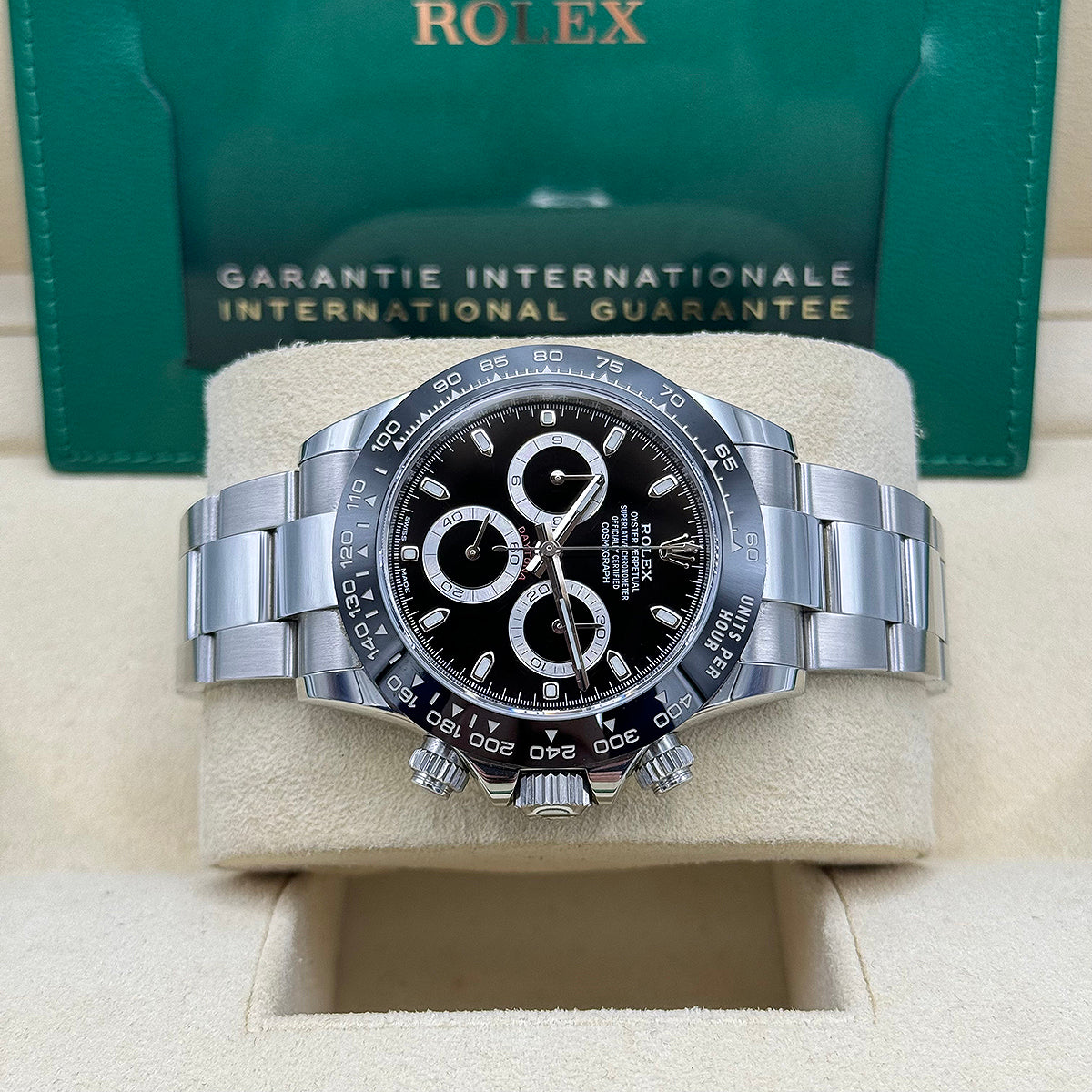 Rolex Cosmograph Daytona 116500LN Black Dial Ceramic Bezel Chronofinder Chronofinder Ltd