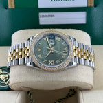 Load image into Gallery viewer, Datejust 36 126283RBR (Olive Green Roman Dial)
