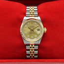 Lady Datejust 26mm 69173 (Champagne Diamond Dial)