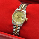 Lady Datejust 26mm 69173 (Champagne Diamond Dial)