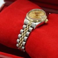 Lady Datejust 26mm 69173 (Champagne Diamond Dial)