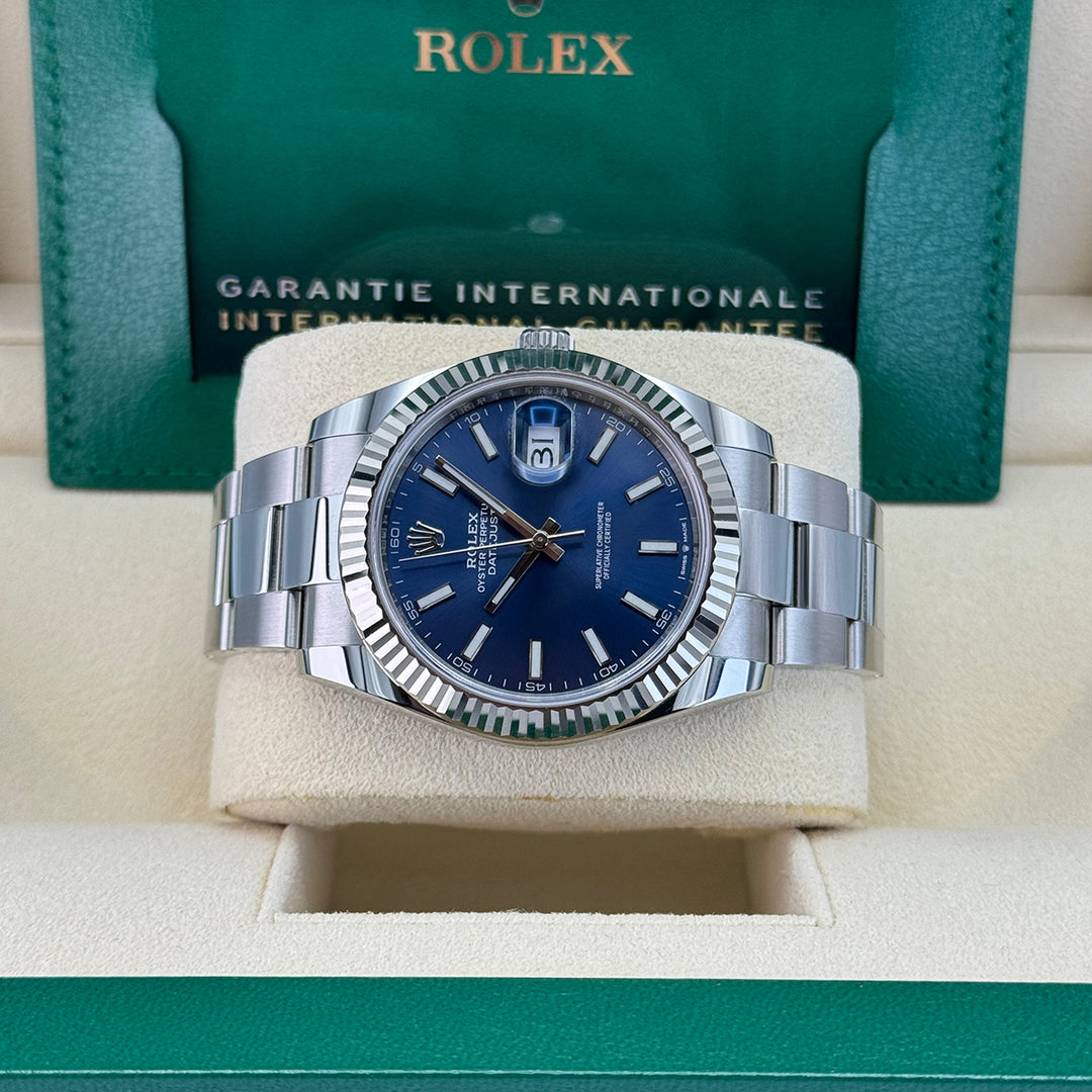 Datejust 41 126334 (Oyster-Navy Blue Dial)