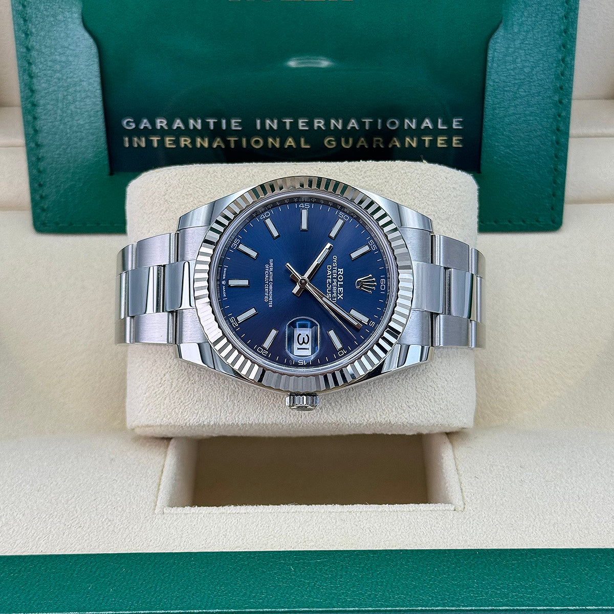 Datejust 41 126334 (Oyster-Navy Blue Dial)