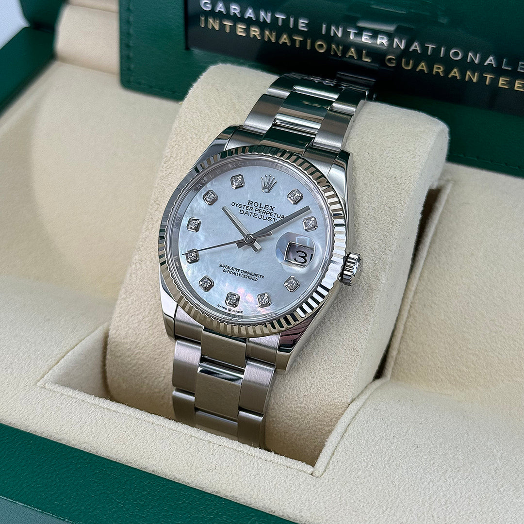 Datejust 36mm 126234 Oyster (Mother Of Pearl Diamond Dial)