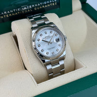 Datejust 36 126234 Oyster (Mother Of Pearl Diamond Dial)