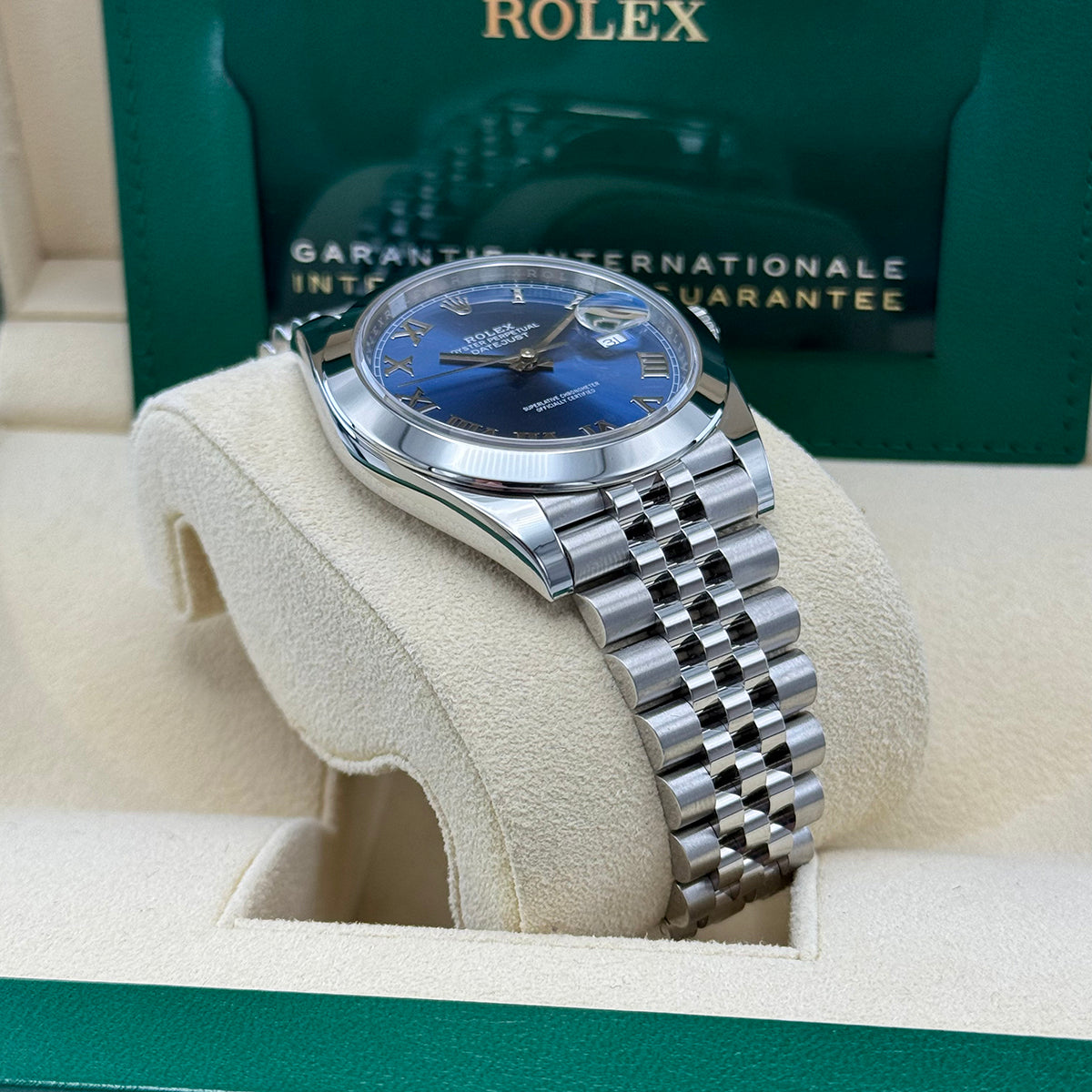 Datejust 41 126300 Jubilee (Azzurro Blue Dial)