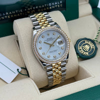 Datejust 36 126283RBR (Mother Of Pearl Diamond Dial)